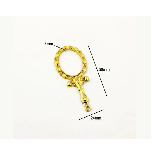 Hand Mirror Shape Bezel 
bezel for resin art
bezel for resin art project 
bezel for pandent used in resin
resin bezel
metal bezels for resin
insane craft supplies
wholesale resin material in india
