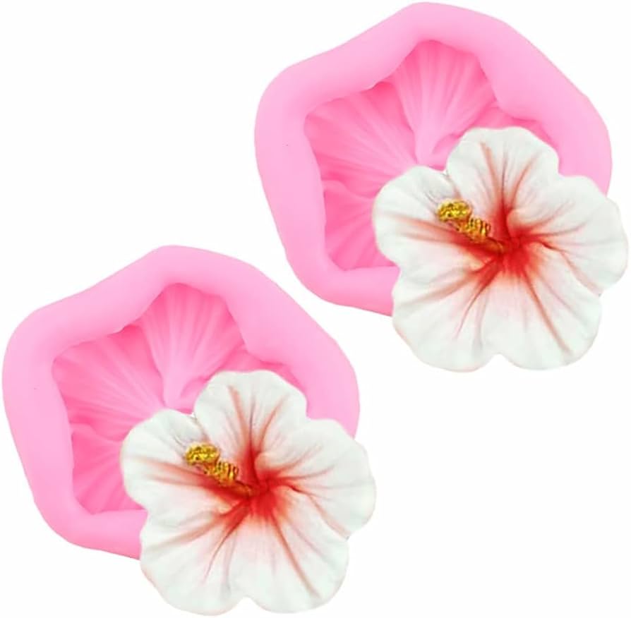 Hibiscus mould
Silicon moulds 
Candle mould