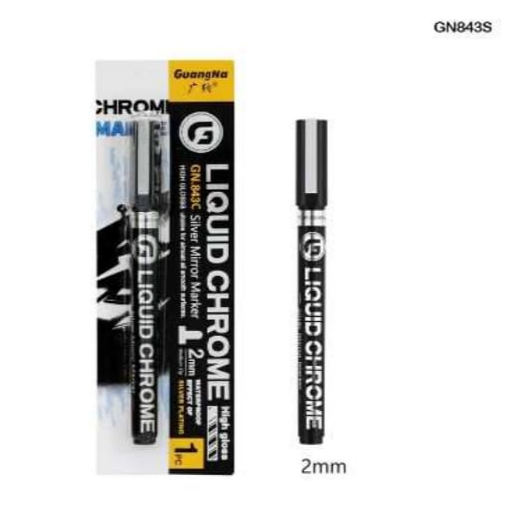 Liquid Chrome Mirror Marker Silver 2mm