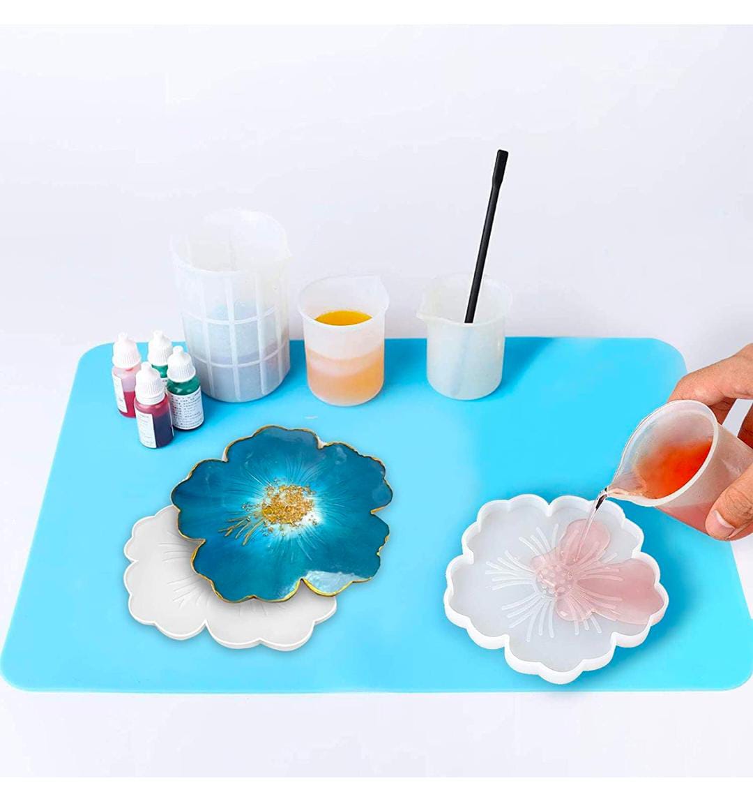 Flower coaster Mould 