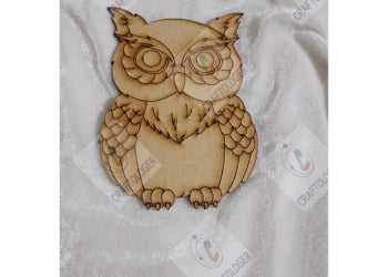 owl shape cutout