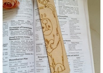 MDF Bookmark Teddy