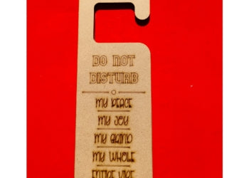 Mdf Door hanger 04