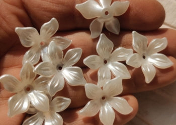 White flower accessories