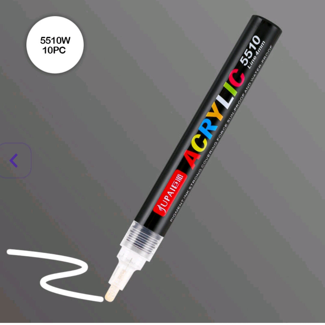 Acrylic Paint Marker White 4mm