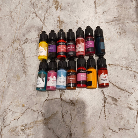 Candle Colour Set A