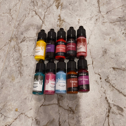 Candle Colour Set B