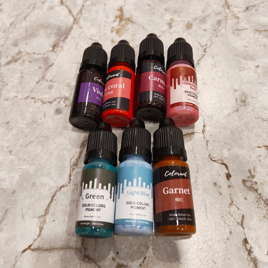 Candle Colour Set C