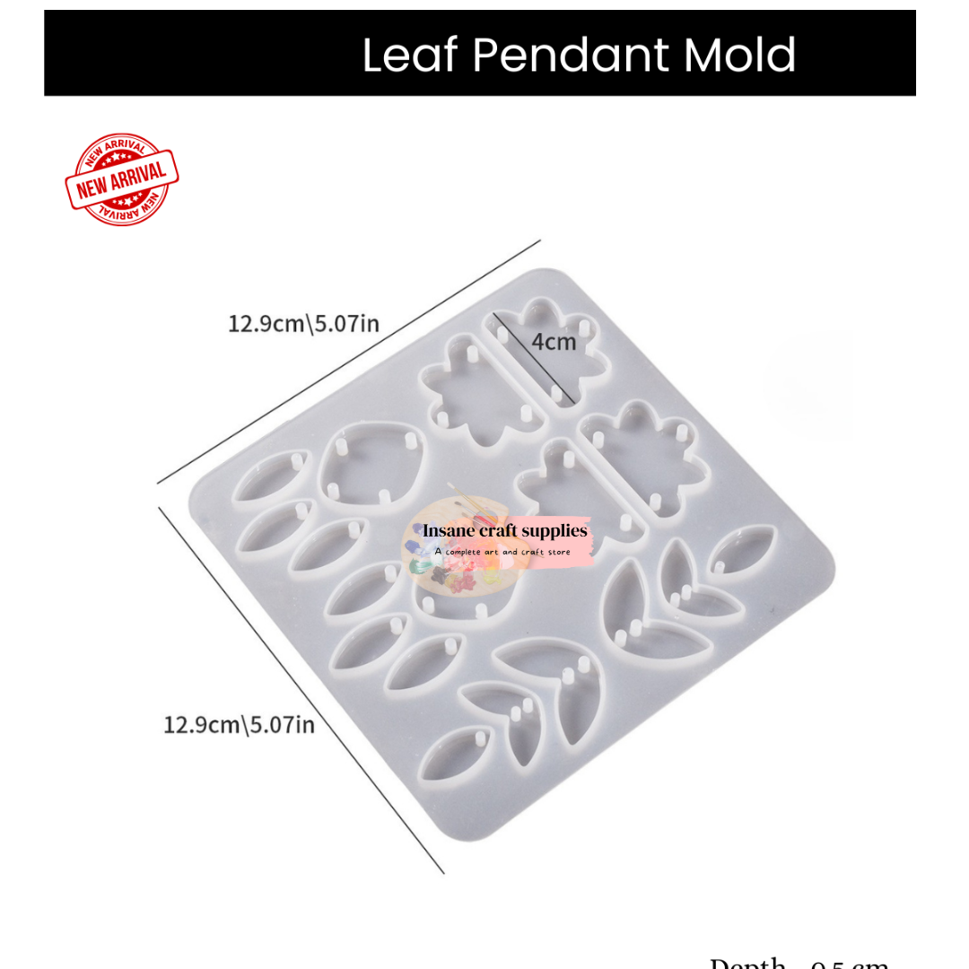 Leaf Pendant Mould
resin pendant mold