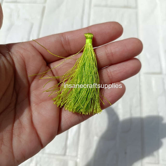 Light Green Thread Tassels