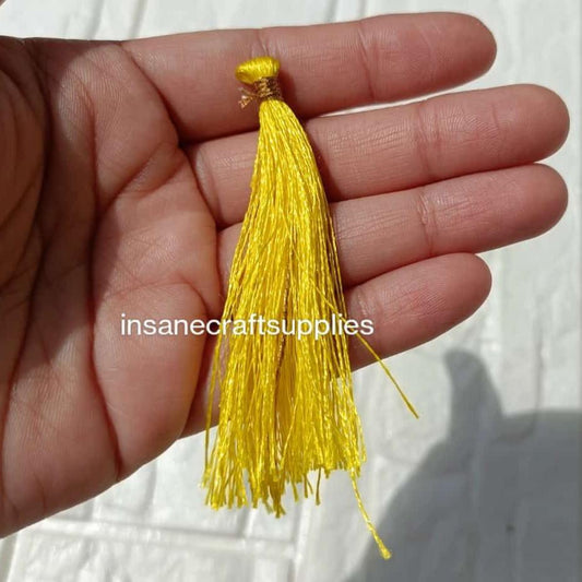 Light Yellow Thread Tassels