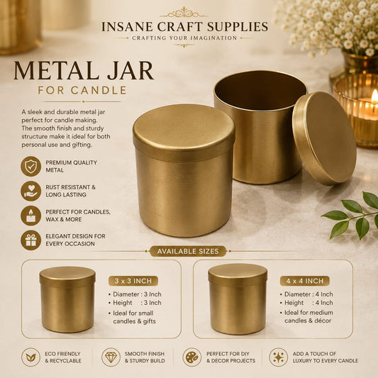 Metal jar
Candle metal jar
Metal jar for candle