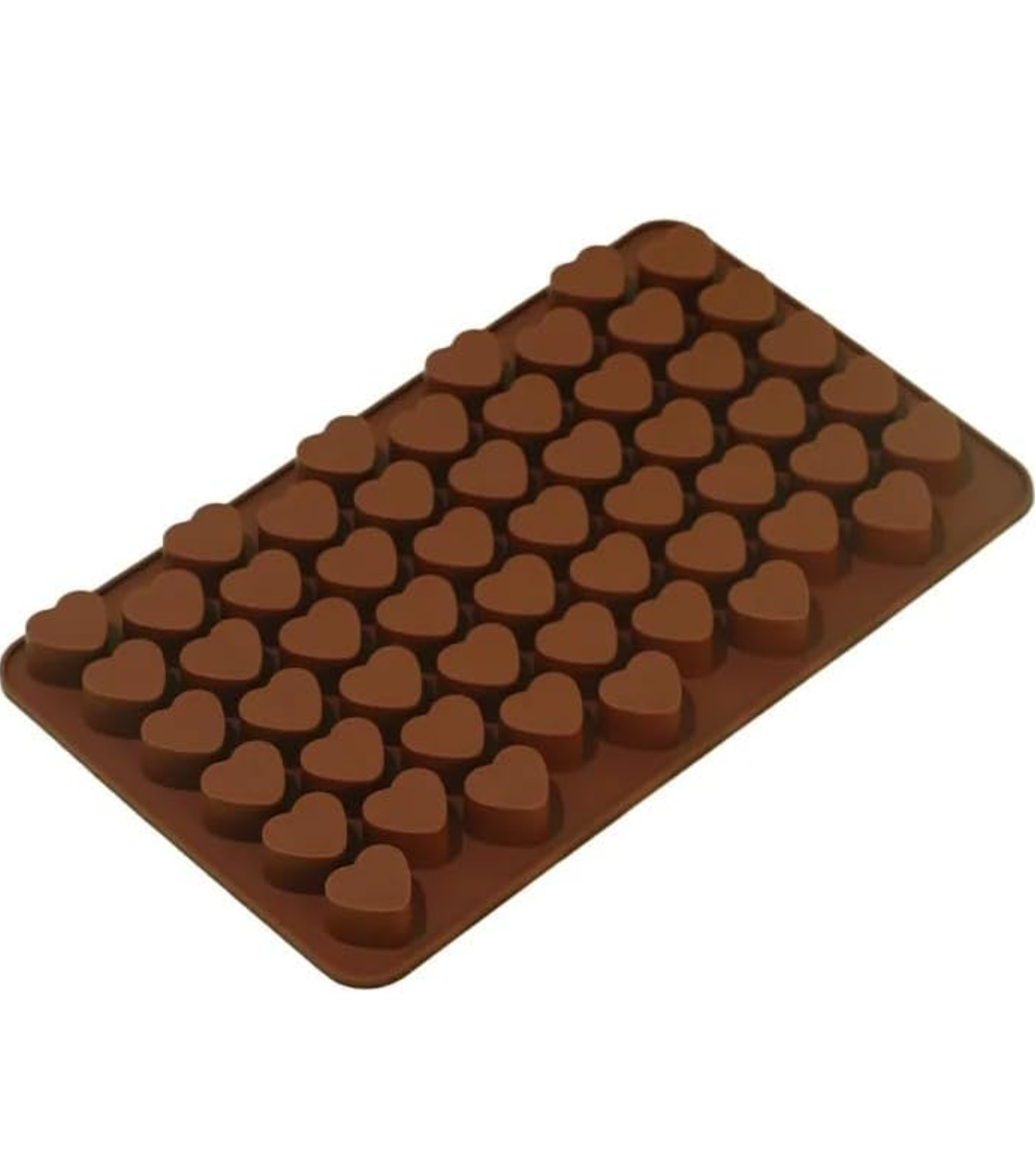 Mini Heart candle mould 
candle mould
silicon candle mould
insane craft supplies