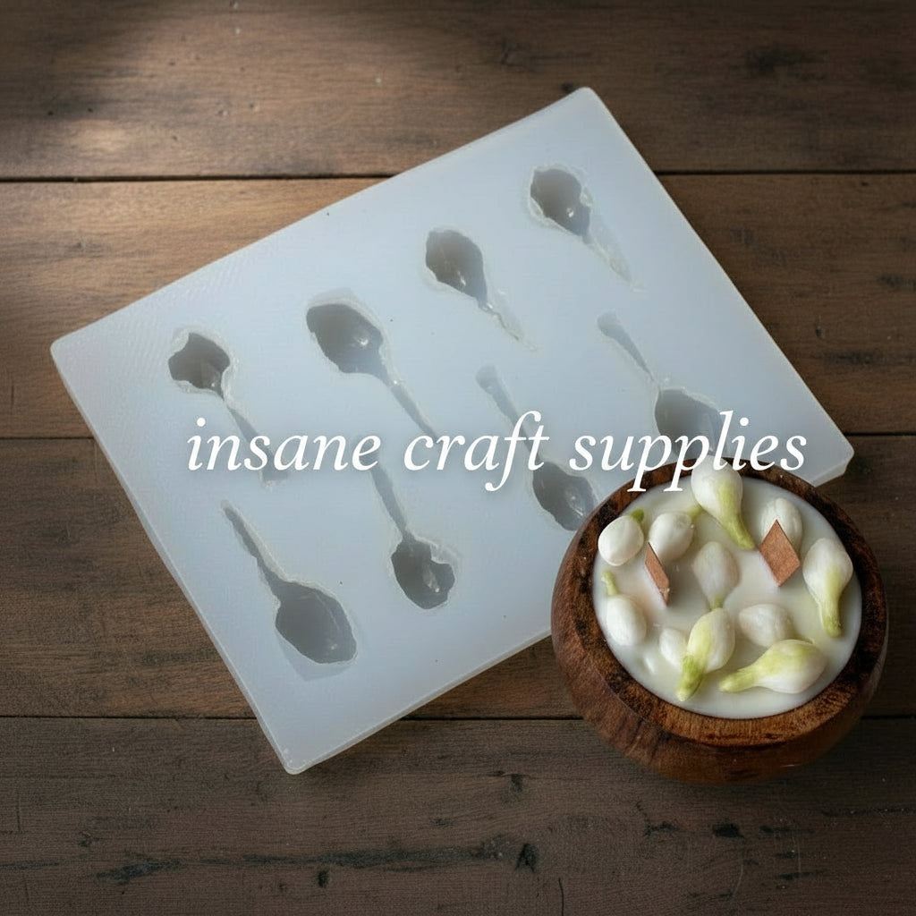 mogra flower mould
candle mould
candle making mold
insane craft supplies
candle making material
candle raw material
candle material