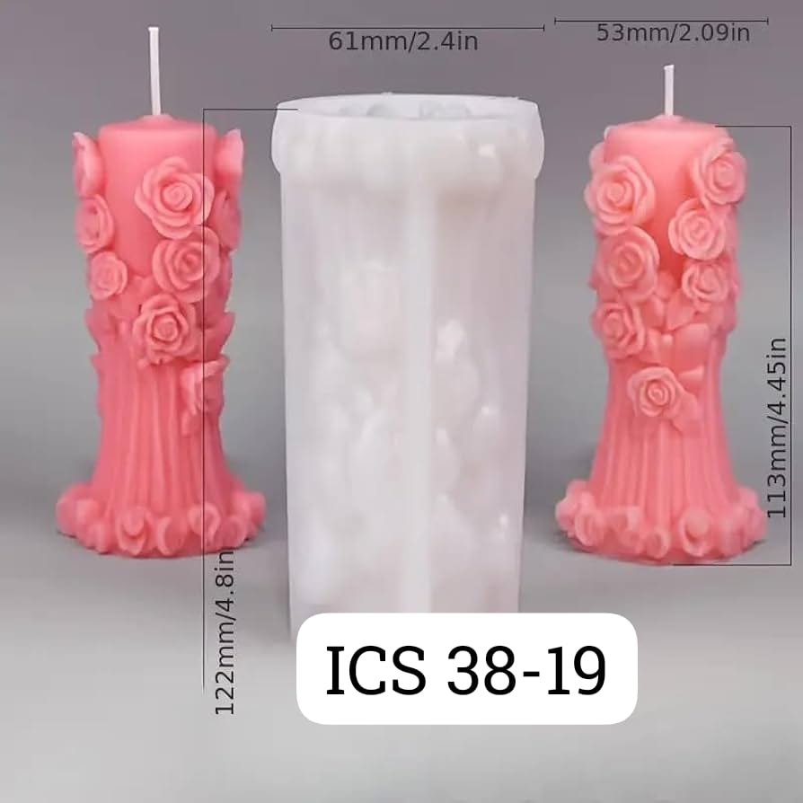 Pillar Flower Candle Mould ICS38-19
candle mould
silicon candle mould
wholesale candle mould
pillar candle mould
