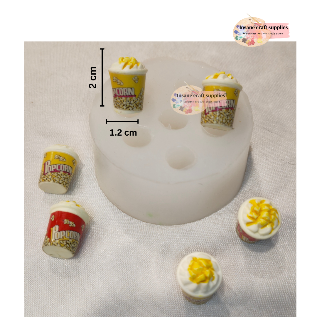 Pop corn mould
candle mould
Pop corn miniature mould
insane craft supplies
Pop Corn Miniature Candle Mould