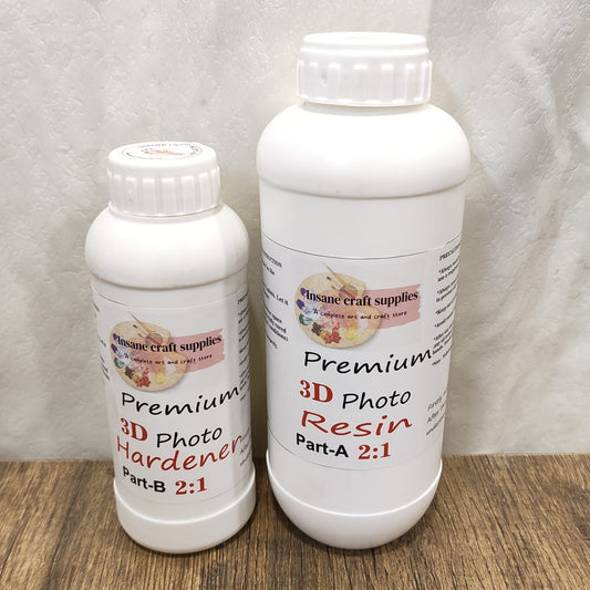 Premium 3D Photo Resin 2:1 
 3D Photo Resin 2:1
insane craft supplies
wholesale resin art material 