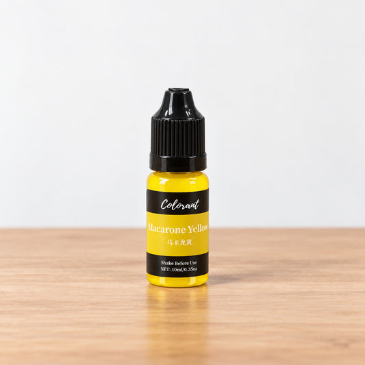 Macarone Yellow colorant liquid pigment bottle for candle making 10ml