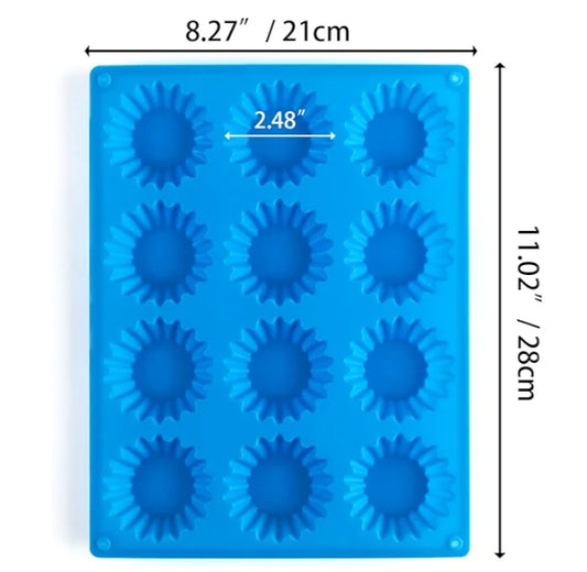 Round Tart Shape Candle Mould