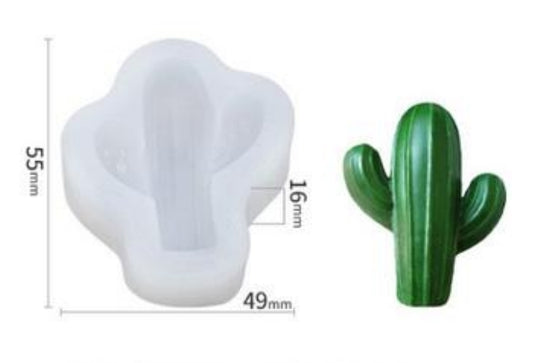 Cactus Candle Mould Sj017