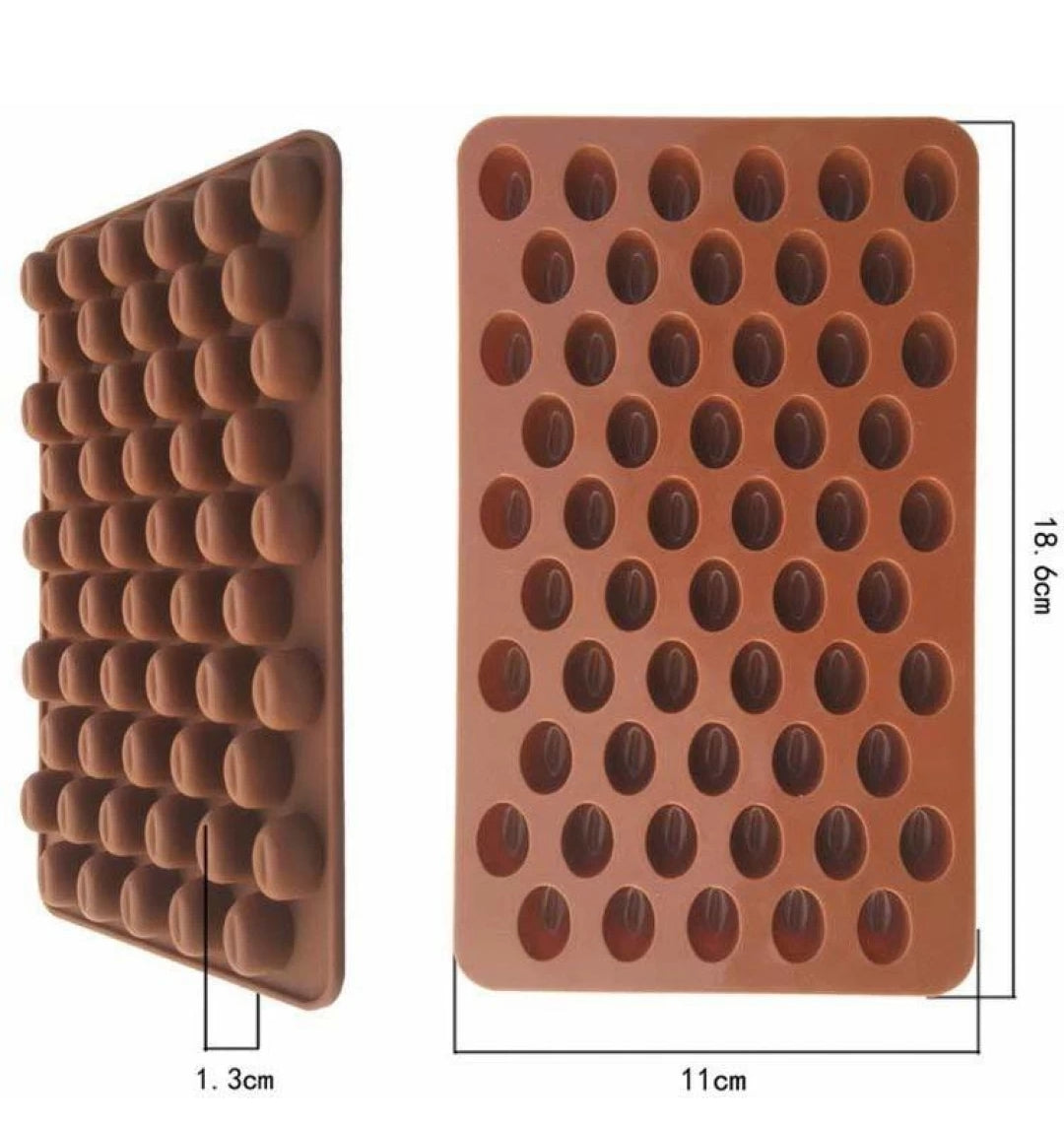 55 Cavity Coffee Beans Candle Mould