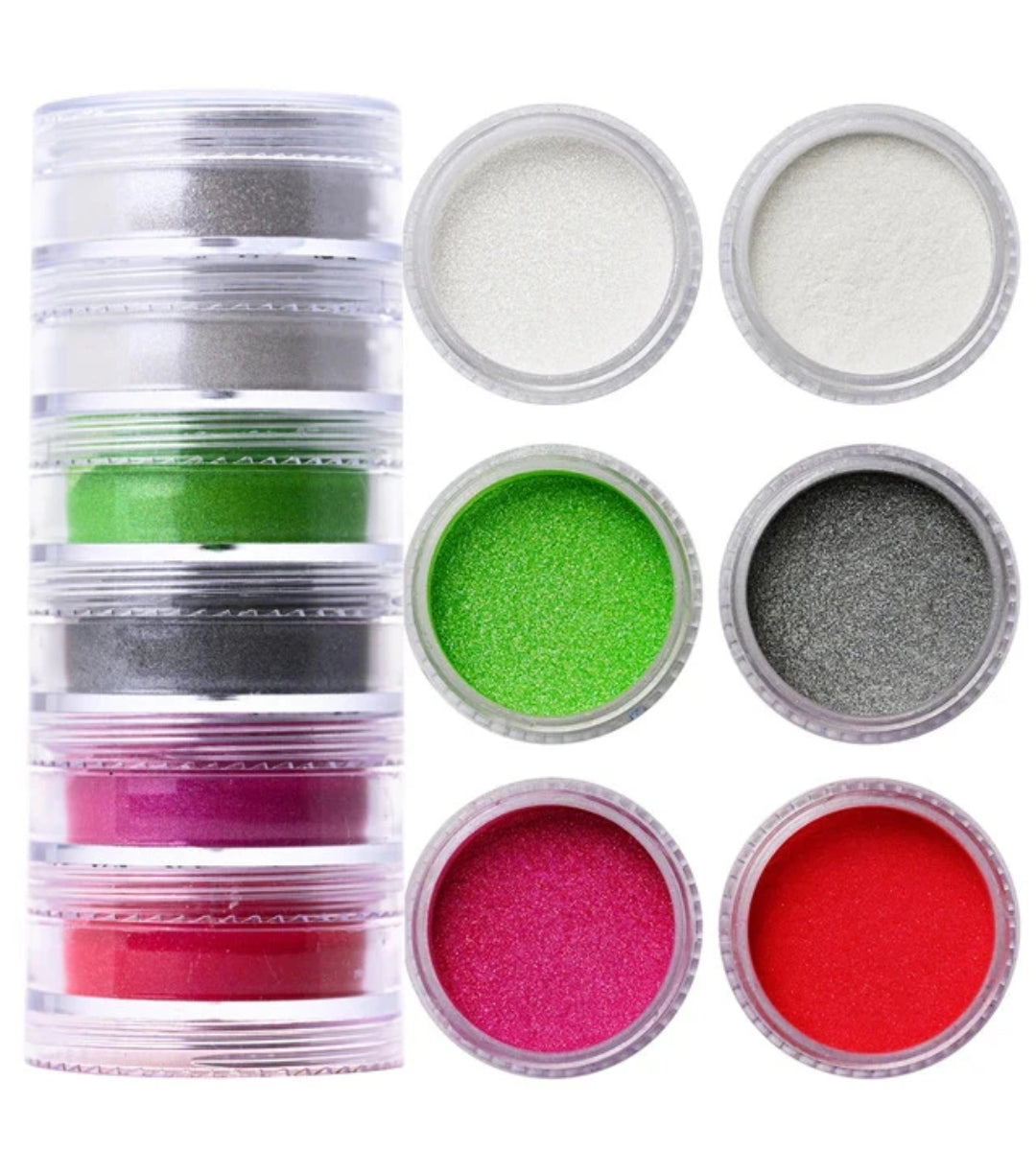 6 in 1 Pearl mica powder R