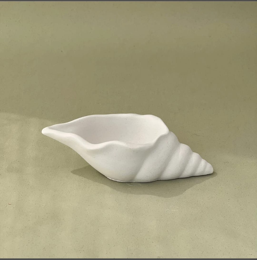Shell Concrete Jar Ready – insane craft supplies