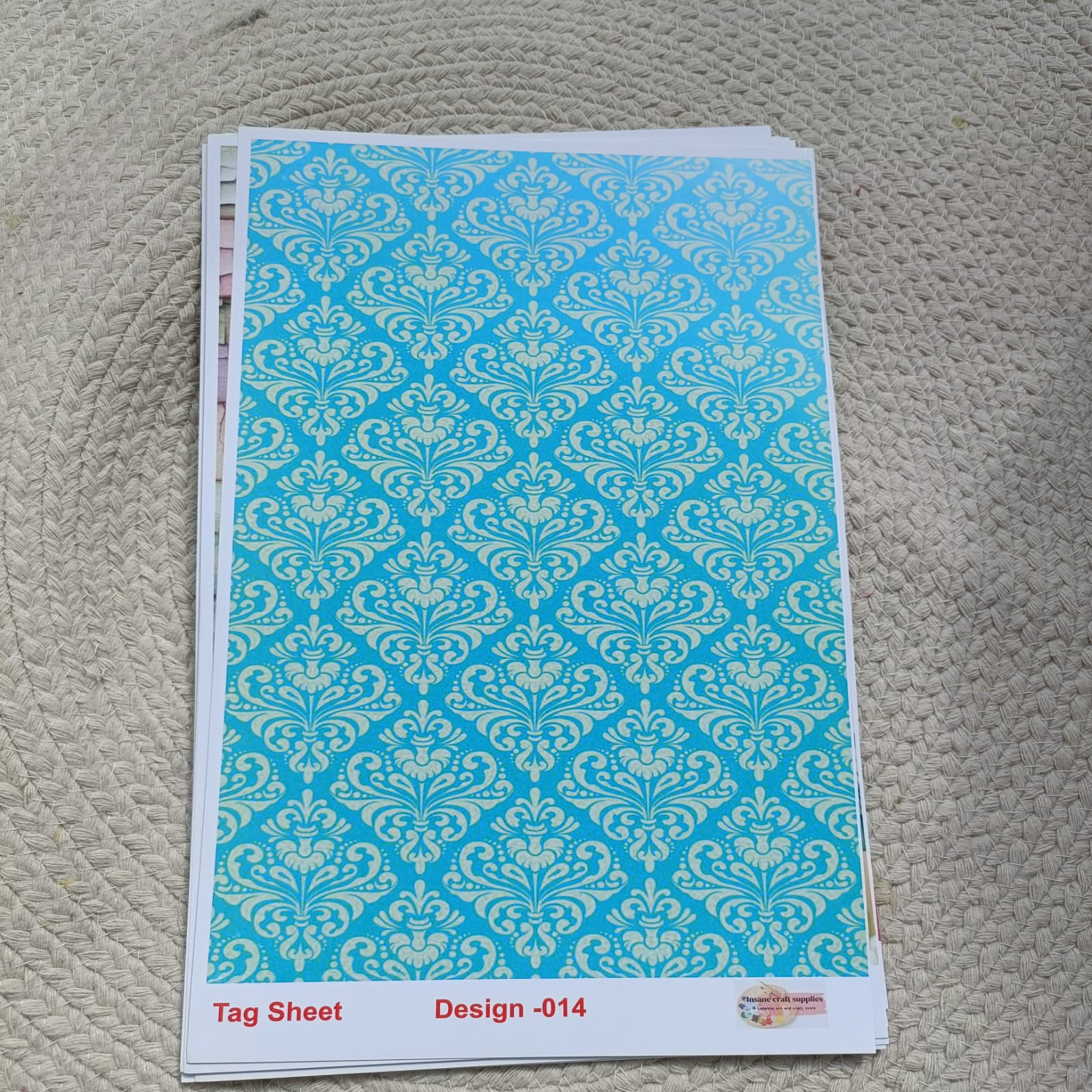 File Tag Sheets Tag Sheet 014 – insane craft supplies