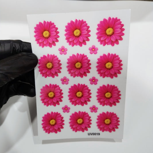 UV DTF Sticker Daisy UV0019
