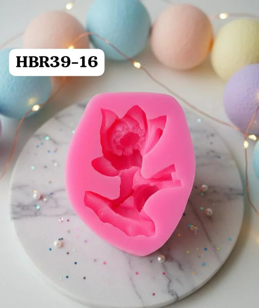 Pink Flower Mould HBR39-16