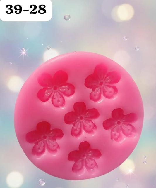 Pink Flower Mould HBR39-28