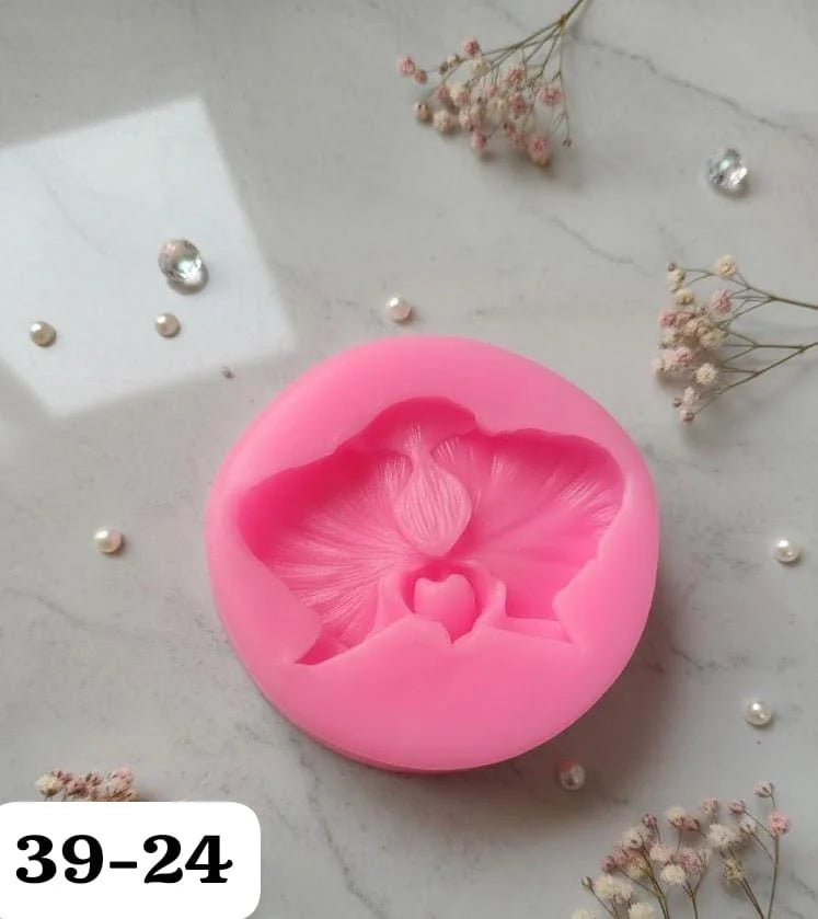 Pink Flower Mould HBR39-24