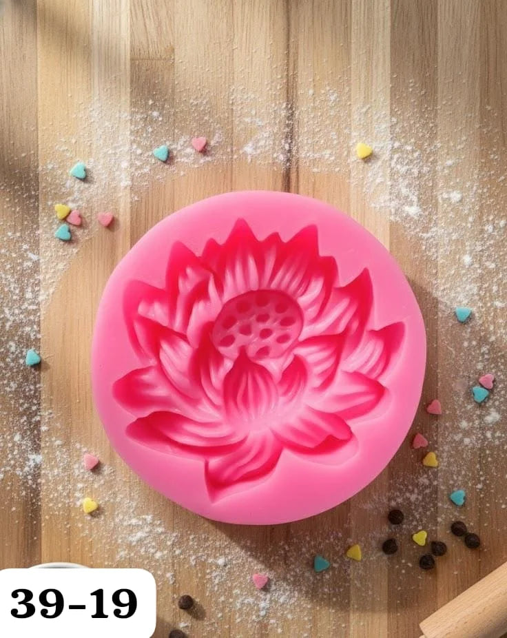 Pink Flower Mould HBR39-19