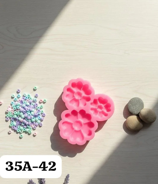 Pink Flower Mould HBR35A-42