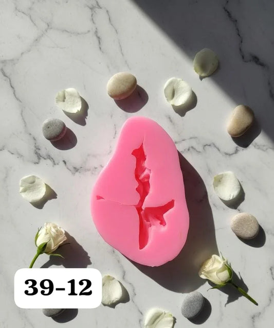 Pink Flower Mould HBR39-12