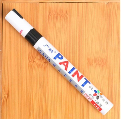 Resin Paint Black Marker