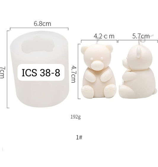 Teddy Bear Mould ICS 38-8