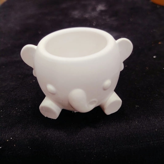 Elephant Concrete Jar 6 Pcs