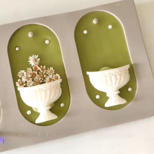 Pots silicone Candle mould