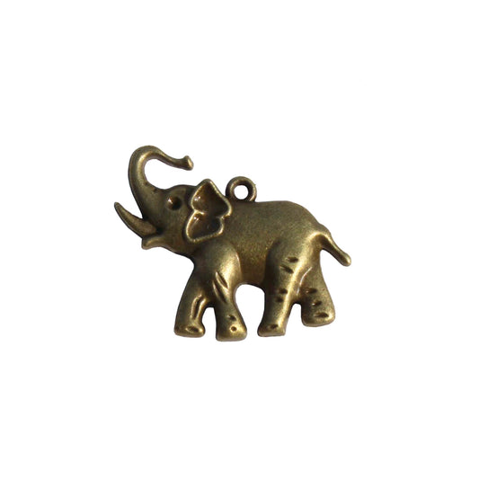 Metal Charm Elephant  Shape ( G0252 )