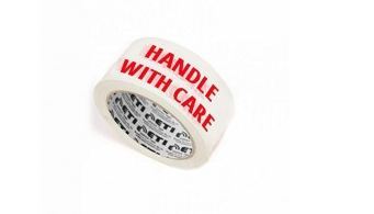 Handle with Care" Printed Packing Tape 2 inch