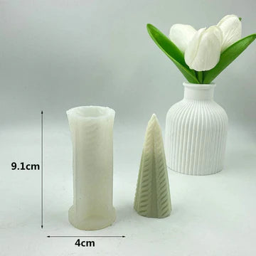 3D Christmas Tree Candle Mould HM0033