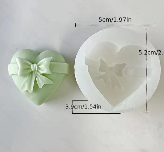 Gift Heart Candle Mould HM0195