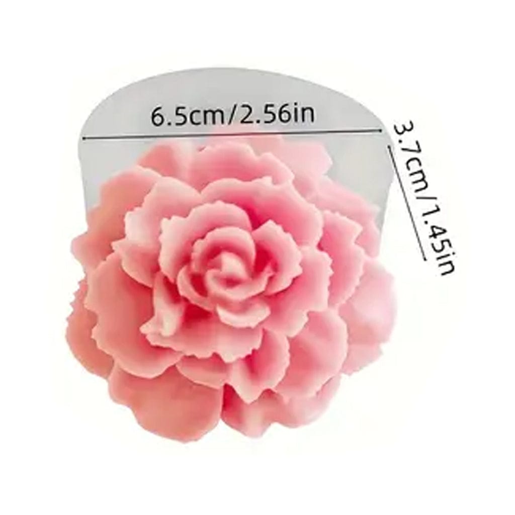 3D Peony Flower Mould HM0124