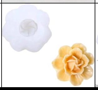 3D Silicon Flower Mould DM92