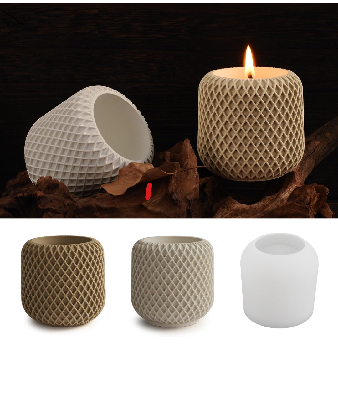 Candle mould