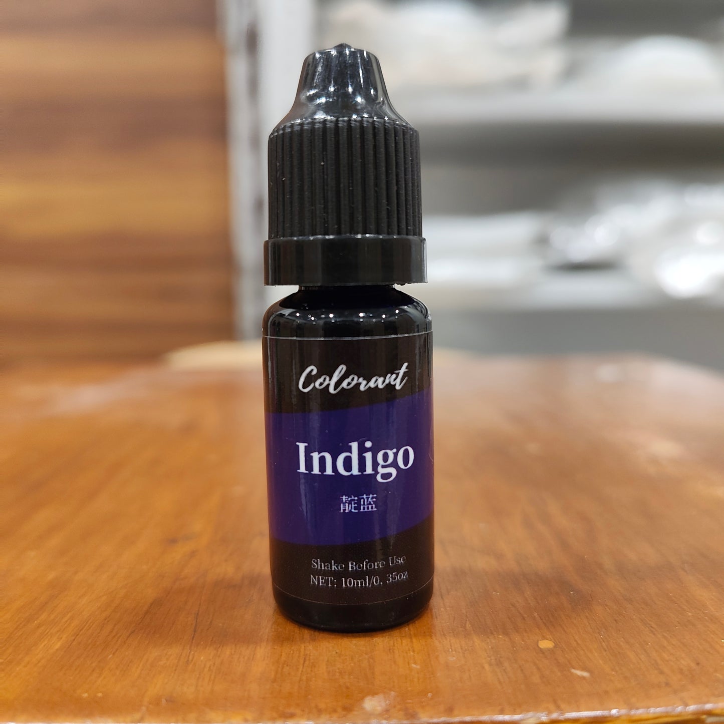 Indigo Candle Colour