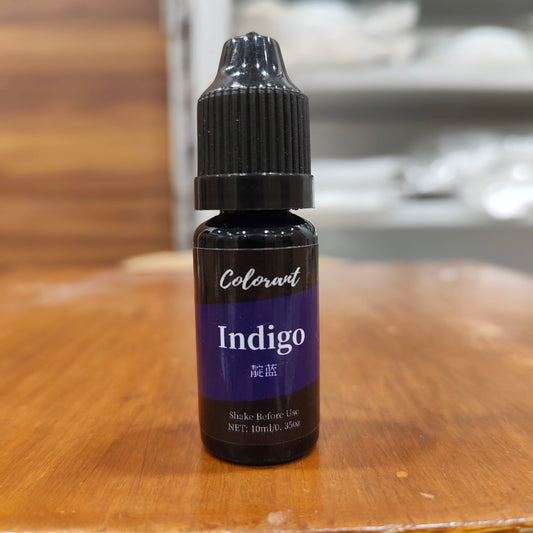 Indigo Candle Colour