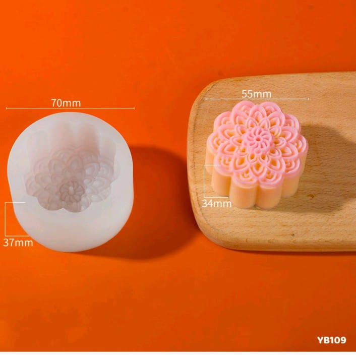 flower Candle Mould YB109 Heavy Quality