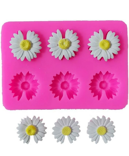 Daisy Silicon Candle Mould
